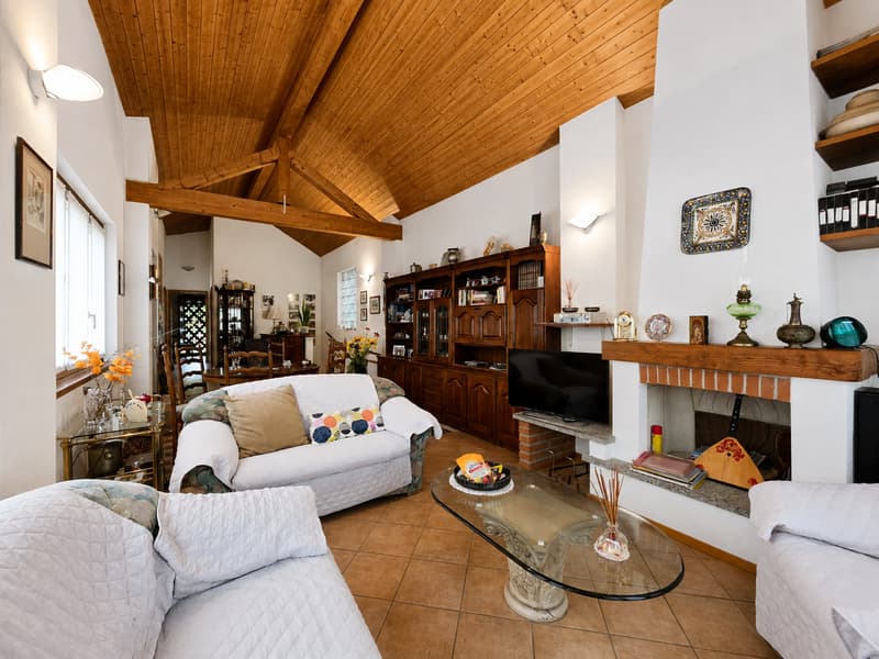 Stabio San Pietro: Affascinante casa unifamiliare 3.5 locali con giardino privato e vista aperta (9)