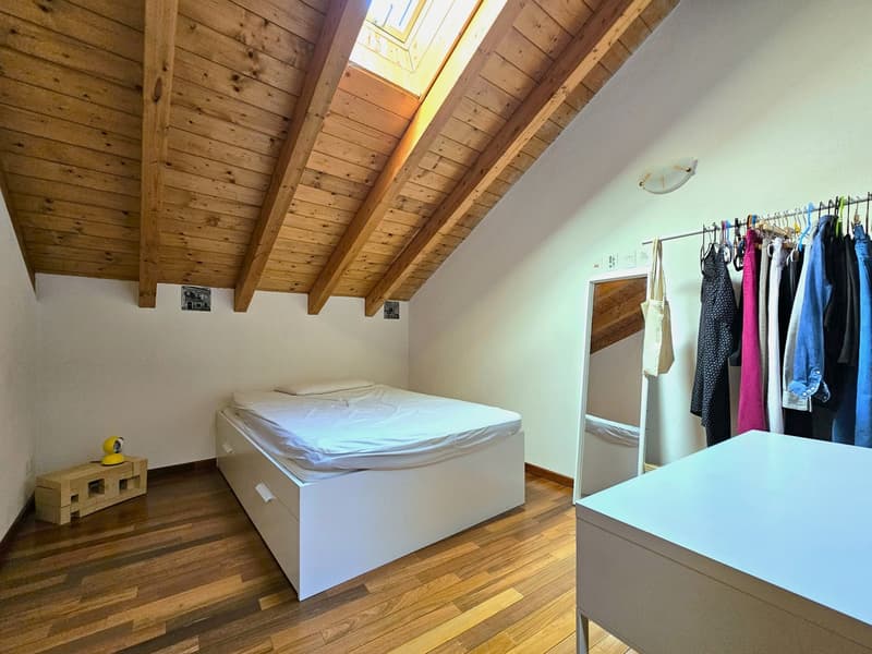 Mendrisio centro: Ampia ed affascinante mansarda 4.5 locali in stabile d'epoca (10)