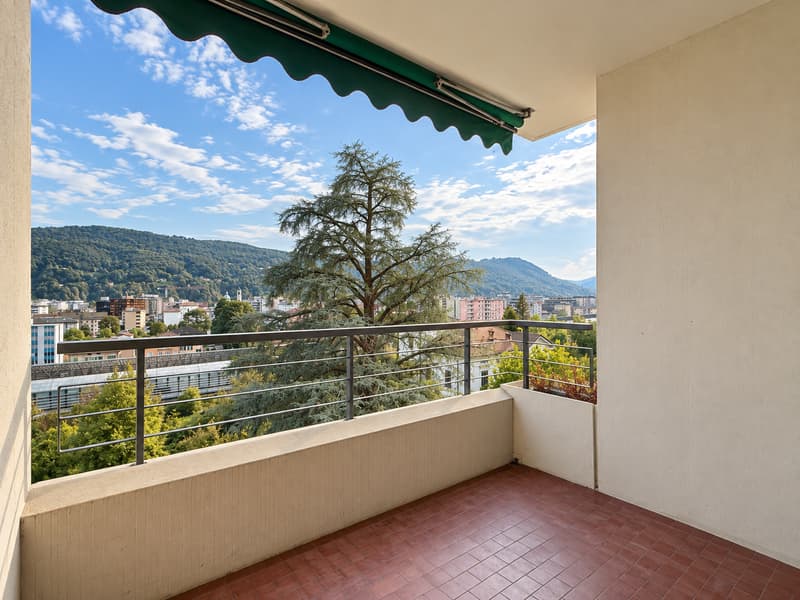 Vacallo: Affittasi luminoso ed ampio monolocale con vista dominante (3)