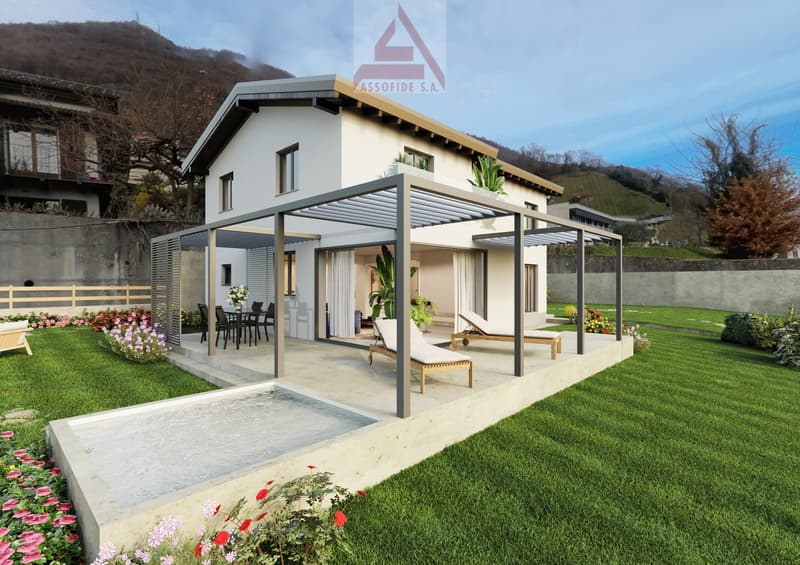 Casa con progetto approvato / Haus mit bewilligtem Projekt (6)