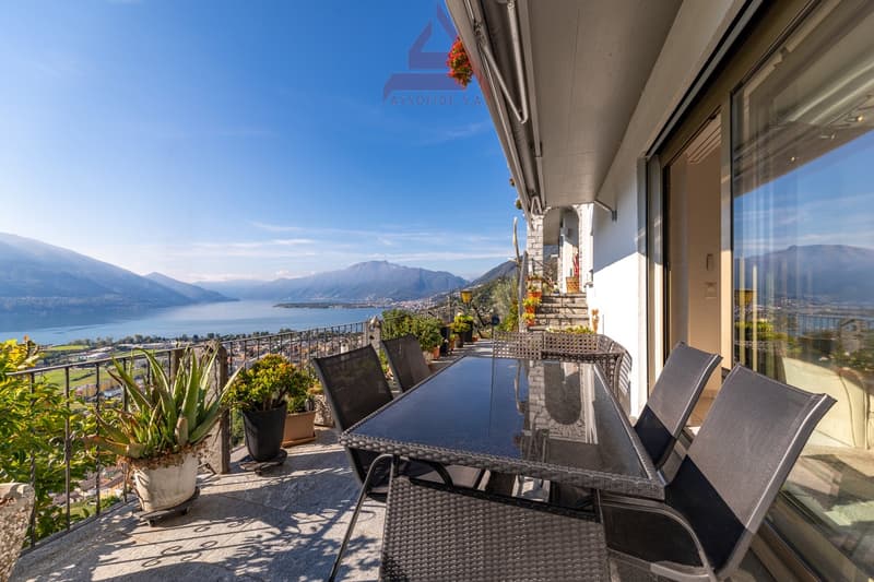 Splendida villa bifamiliare a Gordola / Wunderschöne Doppelhaushälfte in Gordola (9)