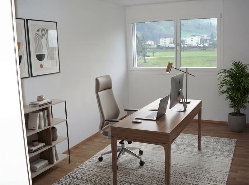 Visualisierung Büro
