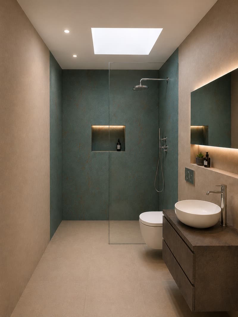 Visualisierung Gästebadezimmer