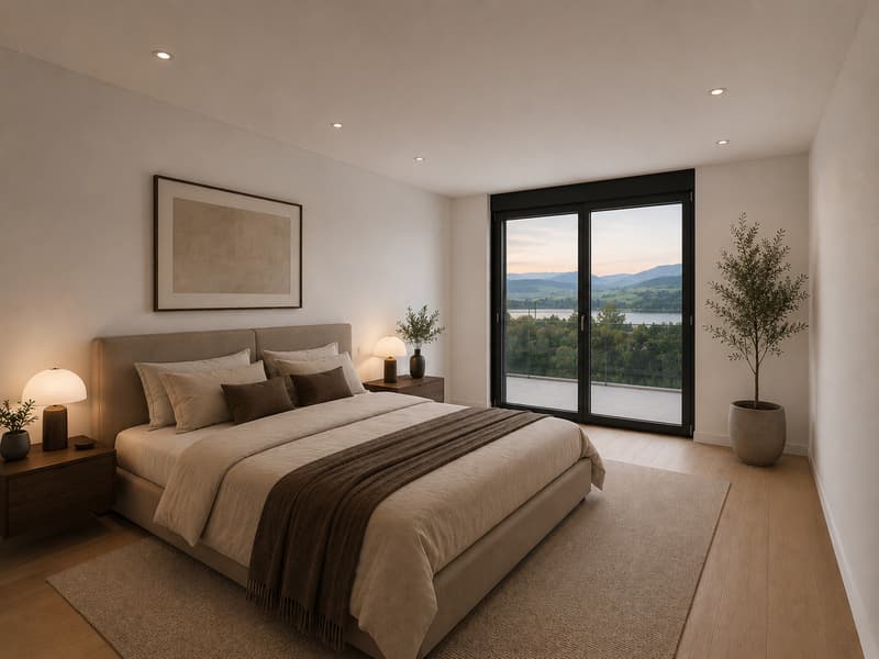 Visualisierung Schlafzimmer