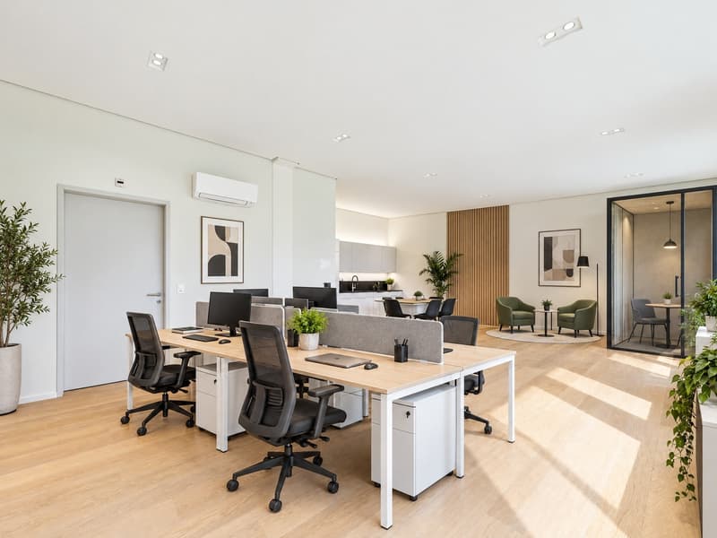 Visualisierung Büro