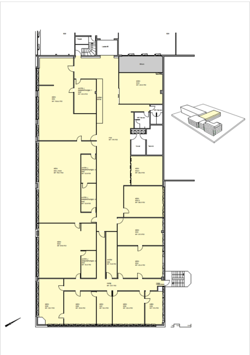 Grand espace de bureau de 912 m2 à Lucerne (10)