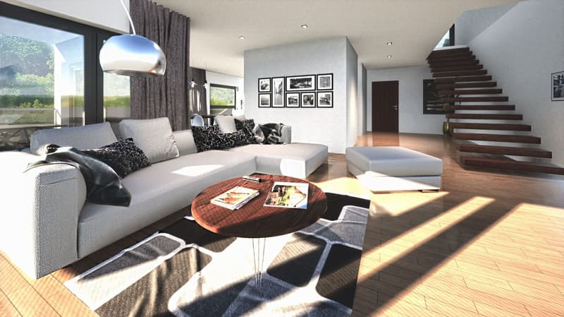 Neubauprojekt "Pilatusblick" Doppeleinfamilienhaus (3)