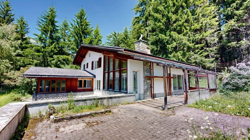 Naturnah: Familienhaus in Davos Laret (16)