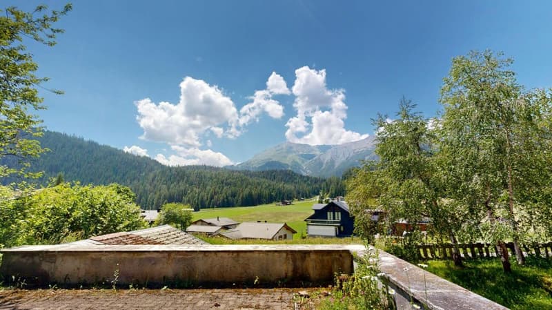 Naturnah: Familienhaus in Davos Laret (2)