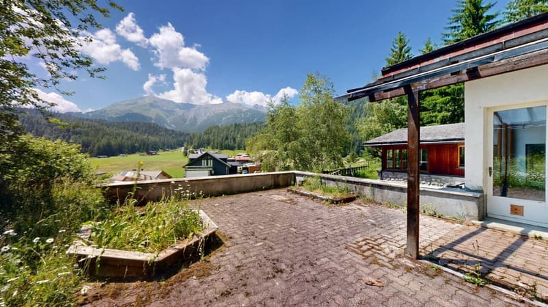 Naturnah: Familienhaus in Davos Laret (15)