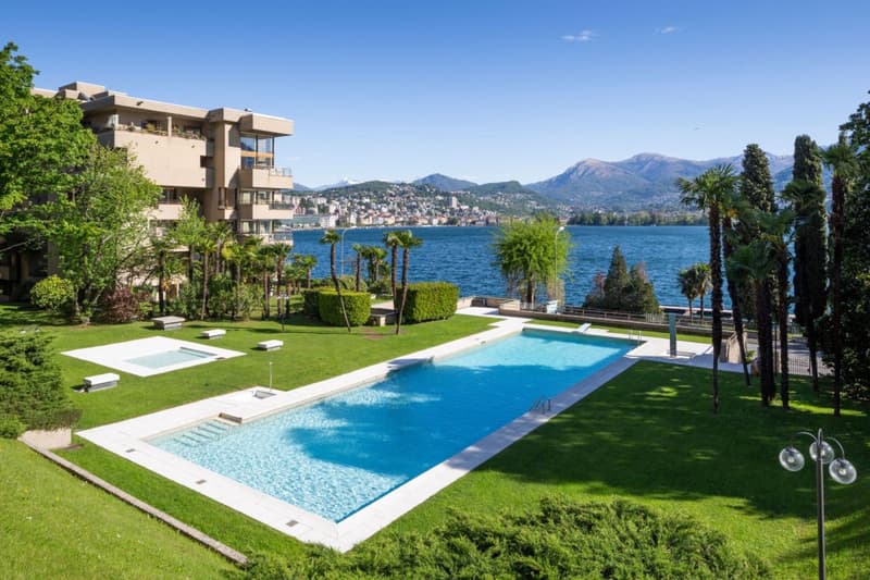 Appartamento 5 1/2 locali con vista sul lago di Lugano (2)