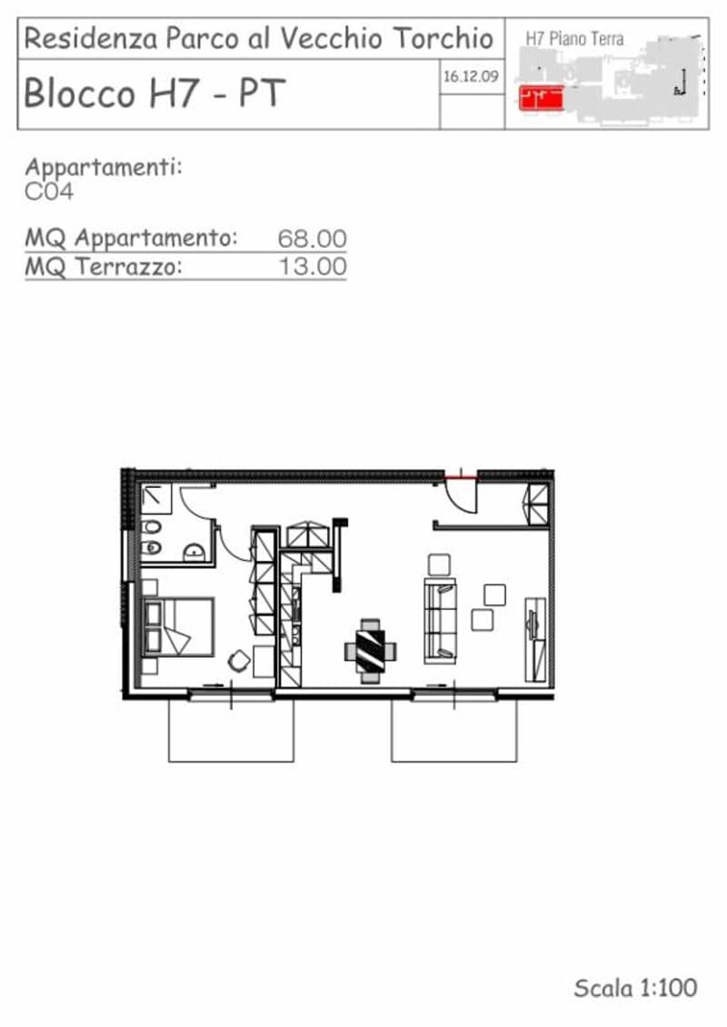 Affittasi 2.5 locali a Viganello al PT (8)