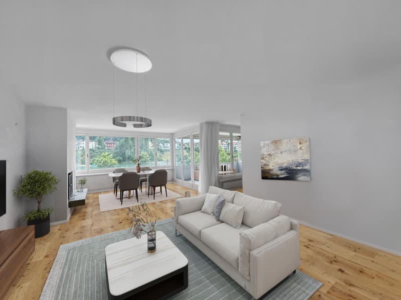 Helle 4.5-Zimmer-Wohnung mit Balkon an der Rheinhaldenstrasse in Schaffhausen (2)