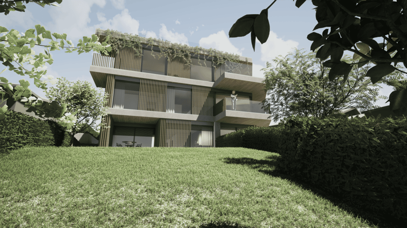 Lugano: appartamento con giardino 3.5 locali. (2)
