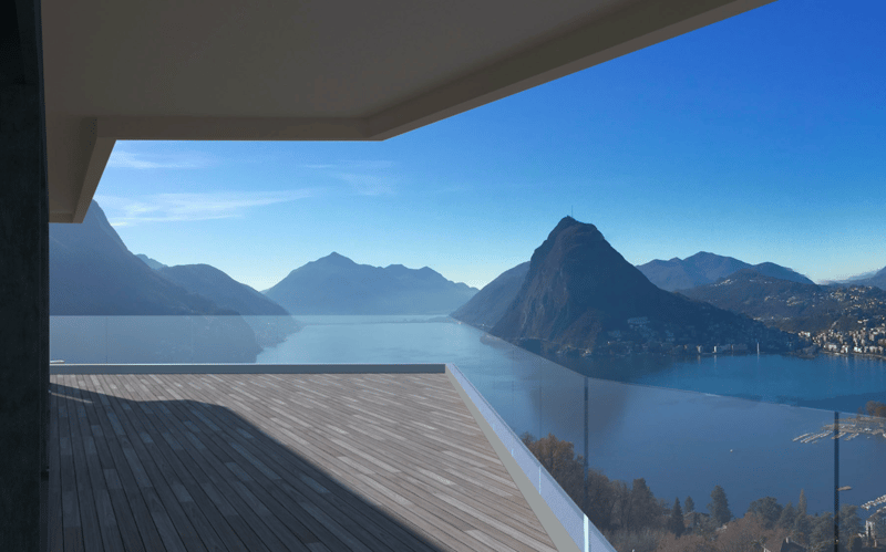 Lugano, Aldesago: Nuovo appartamento vista lago, 5 locali (8)
