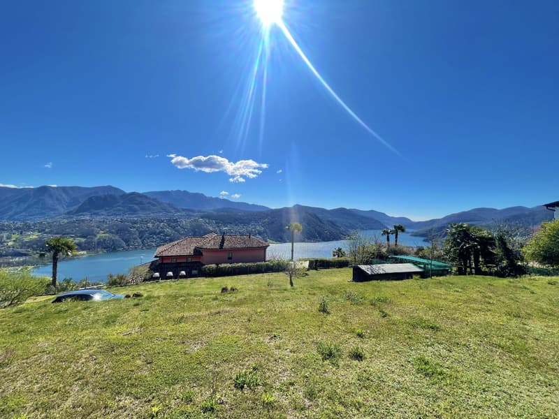 Lugano, Vernate: Terreno edificabile vista lago (4)