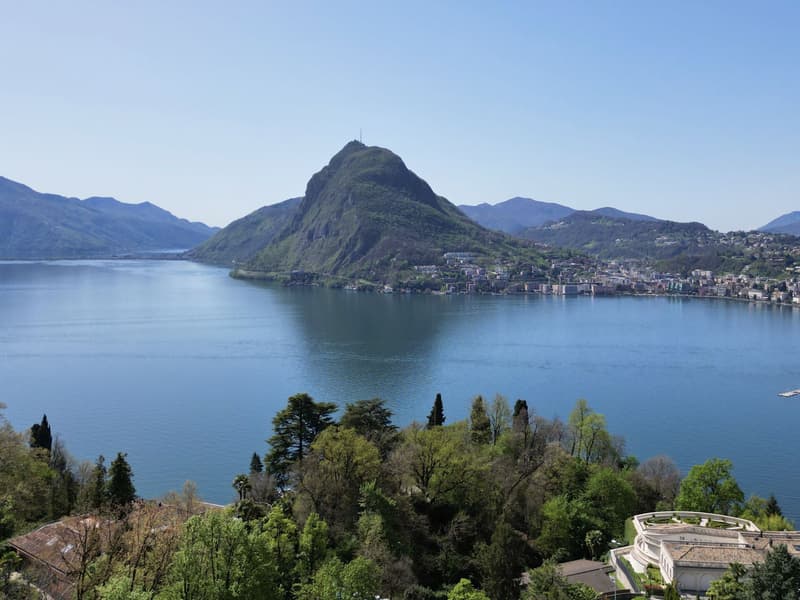 Lugano, Ruvigliana: Appartamento con giardino e vista lago, 7.5 locali (2)