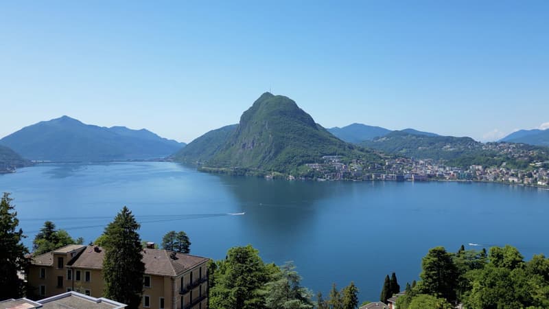 Lugano Ruvigliana: Villa moderna ristrutturata vista lago (1)