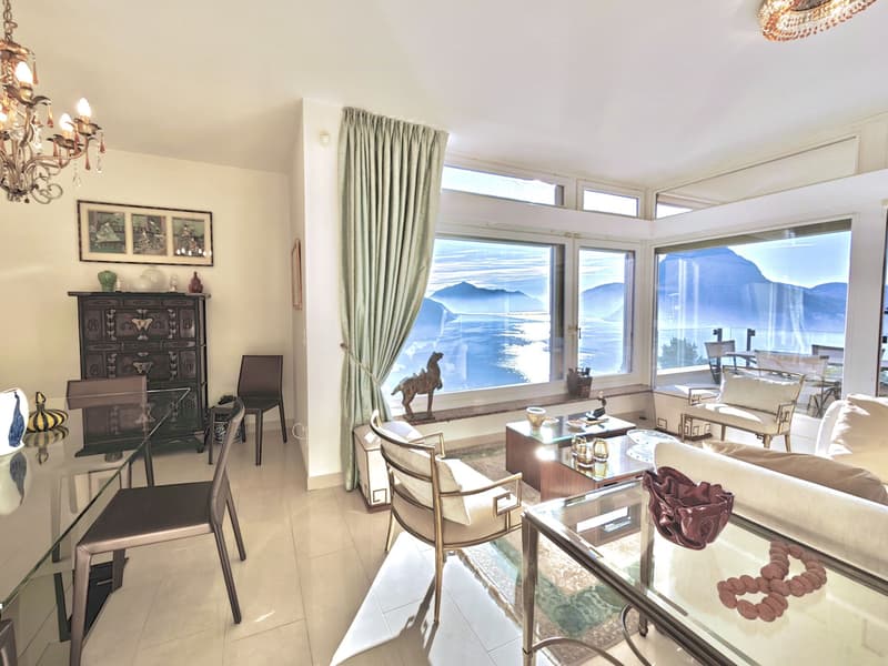 Lugano, Castagnola: Appartamento vista lago ristrutturato, anche 2° residenza, 1.5 locali (1)