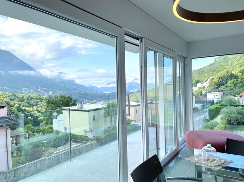 Lugano: Appartamento con vista lago e giardino, 6.5 locali (1)