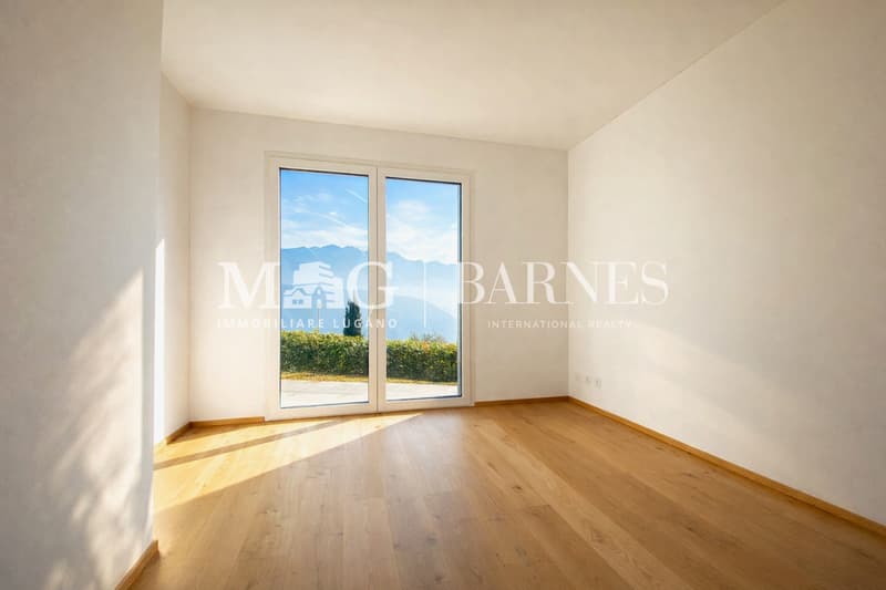 Lugano, Carona: Appartamento 4.5 locali con giardino e vista lago (4)