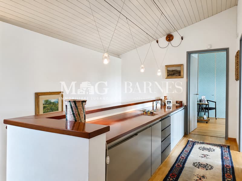 Lugano, Cureglia: Casa mediterranea con giardino (12)
