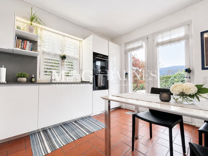 Lugano, Cureglia: Casa mediterranea con giardino (9)