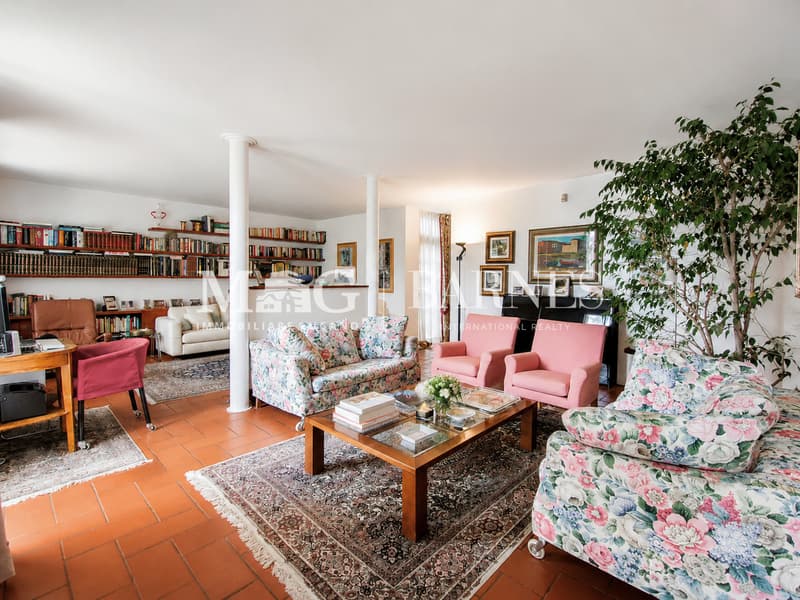 Lugano, Cureglia: Casa mediterranea con giardino (4)