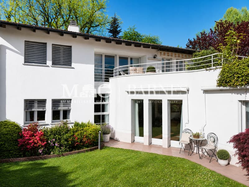 Lugano, Cureglia: Casa mediterranea con giardino (10)