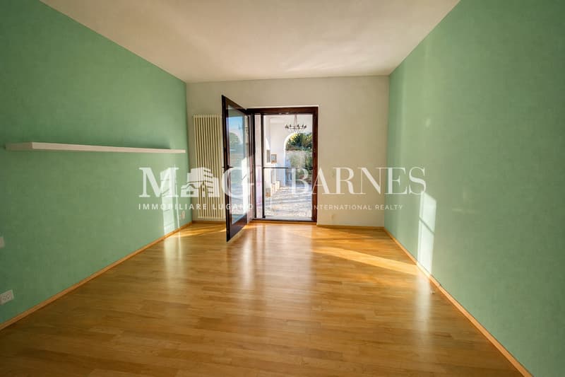 Comano: Appartamento 4.5/5.5 locali con giardino privato e piscina (7)
