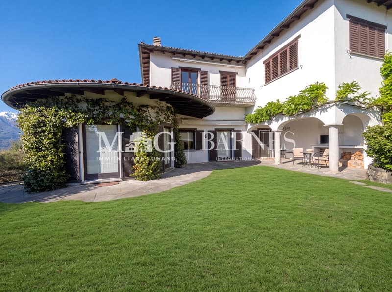 Comano: Appartamento 4.5/5.5 locali con giardino privato e piscina (3)