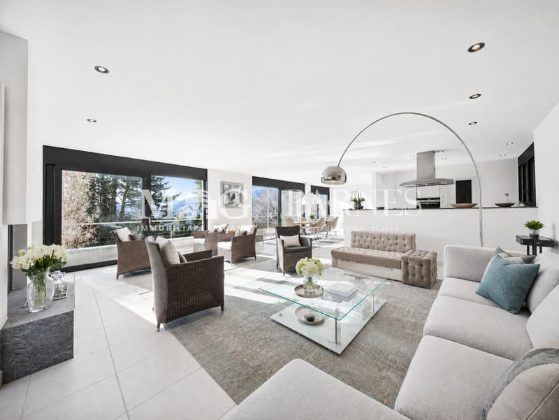 Lugano: Villa signorile con piscina e giardino (3)