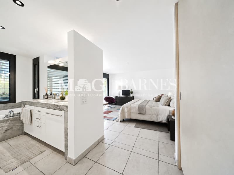 Lugano: Villa signorile con piscina e giardino (12)