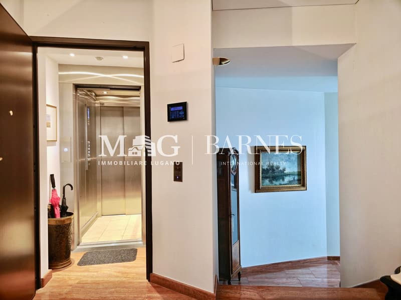 Lugano, Castagnola: Appartamento vista lago con piscina e giardino (9)