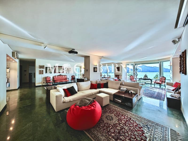 Lugano, Castagnola: Appartamento vista lago con piscina e giardino (7)