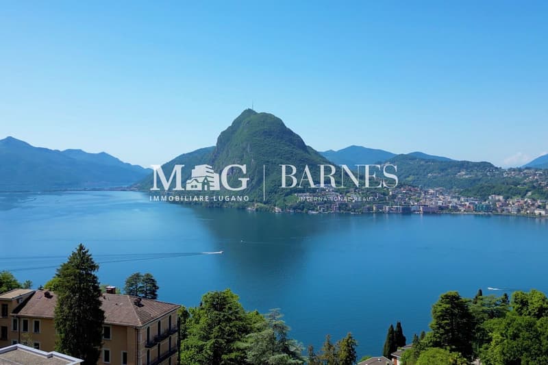 Lugano, Aldesago: Attico 5.5 locali vista lago con terrazzo e jacuzzi (2)