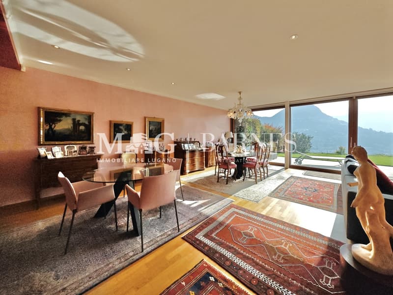 Lugano: Appartamento 4.5 locali con terrazzo e giardino vista lago (4)