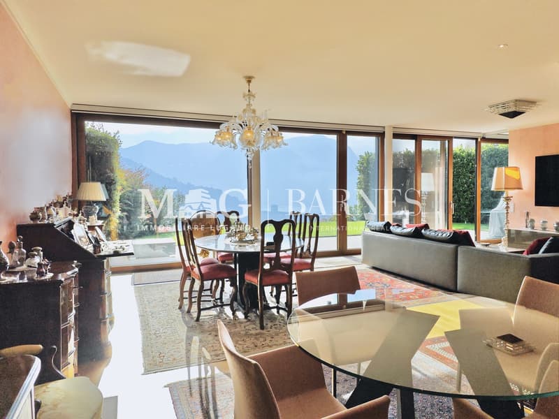 Lugano: Appartamento 4.5 locali con terrazzo e giardino vista lago (2)