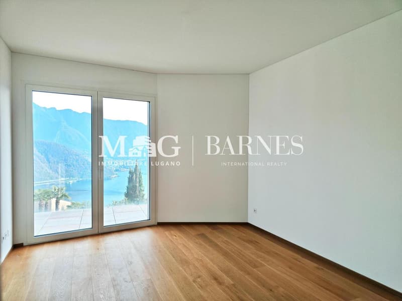 Lugano, Carona: Attico 5.5 locali vista lago con grande terrazza (10)