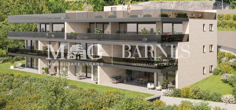 Lugano, Pregassona: Appartamento 4.5 locali nuovo con terrazzo (2)