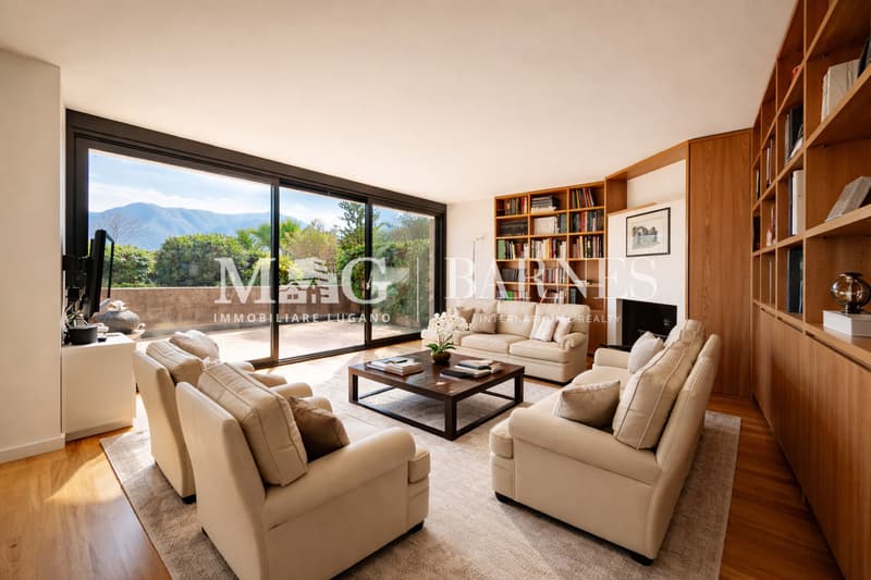 Collina d'Oro, Lugano: Appartamento 3.5 locali con terrazzi e giardino (4)