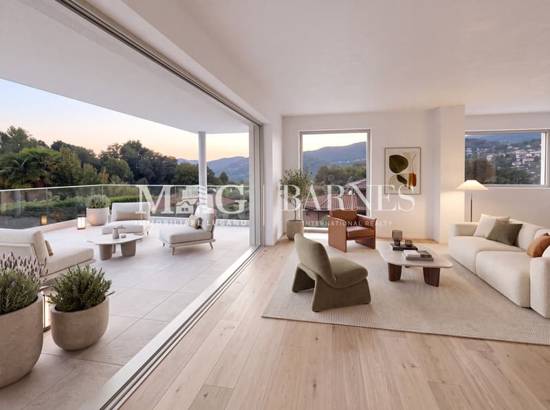 Collina d'Oro: Appartamento di 5.5 locali con terrazzo di 60 m² (1)