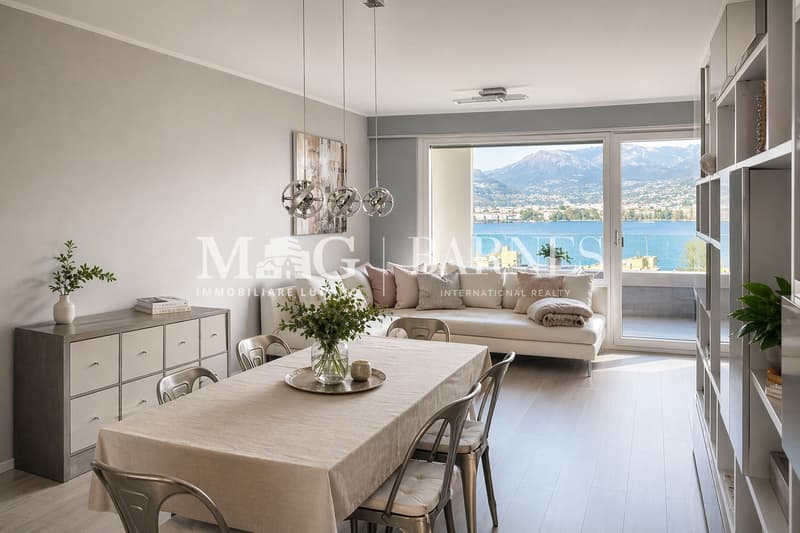 Lugano, Paradiso: Appartamento 3.5 locali ristrutturato con vista lago (2)
