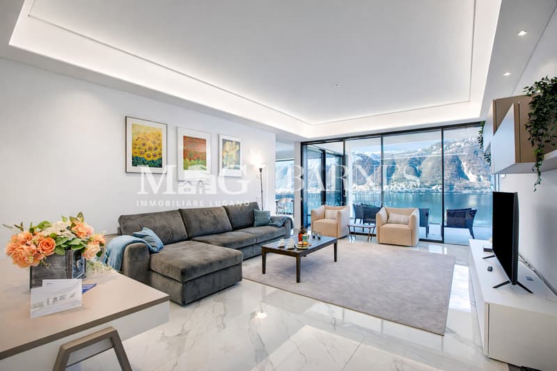 Bissone: Appartamento 3.5 locali con vista lago e terrazzo (7)