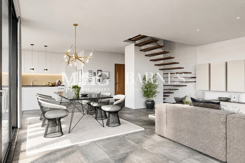 Lugano: Villa unifamiliare con vista sulla città - ultima disponibile (4)