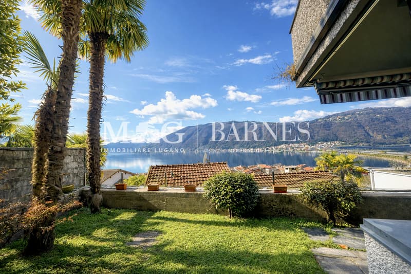 Bissone: Appartamento 4.5 locali, giardino, box, vista lago (4)