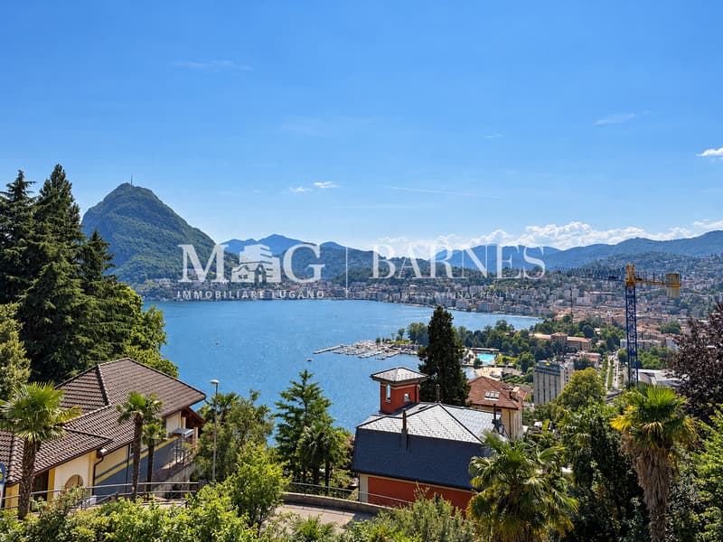Lugano, Castagnola: Appartamento 3.5 locali vista lago con balconi (12)