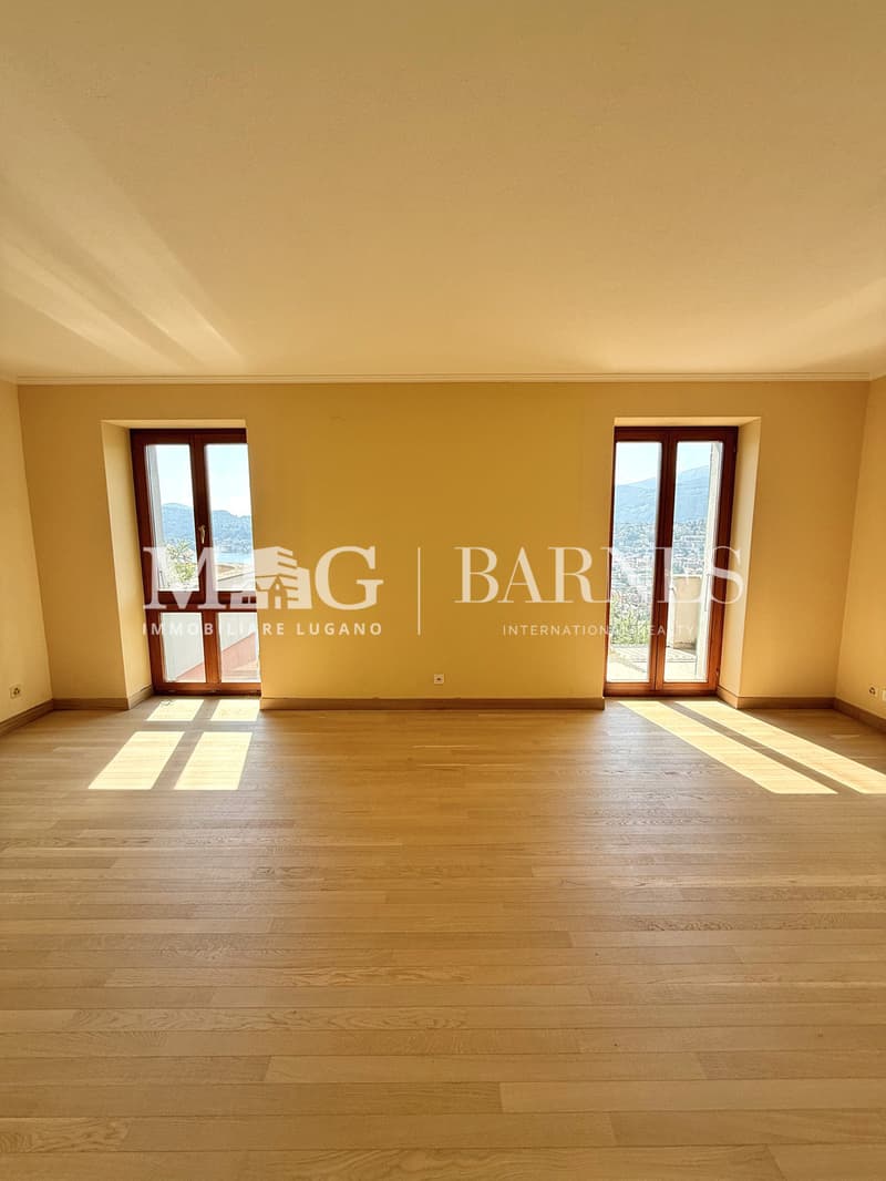 Lugano, Castagnola: Appartamento 3.5 locali vista lago con balconi (7)