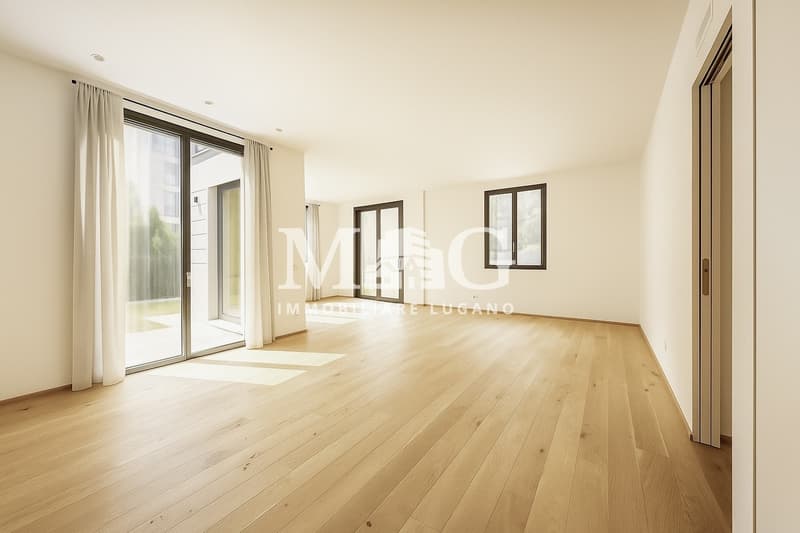 Lugano Centro: Appartamento 4.5 locali con giardino vicino al lago (4)