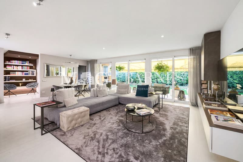 Viganello, Lugano - Ampio 5.5 di classe con giardino privato (5)
